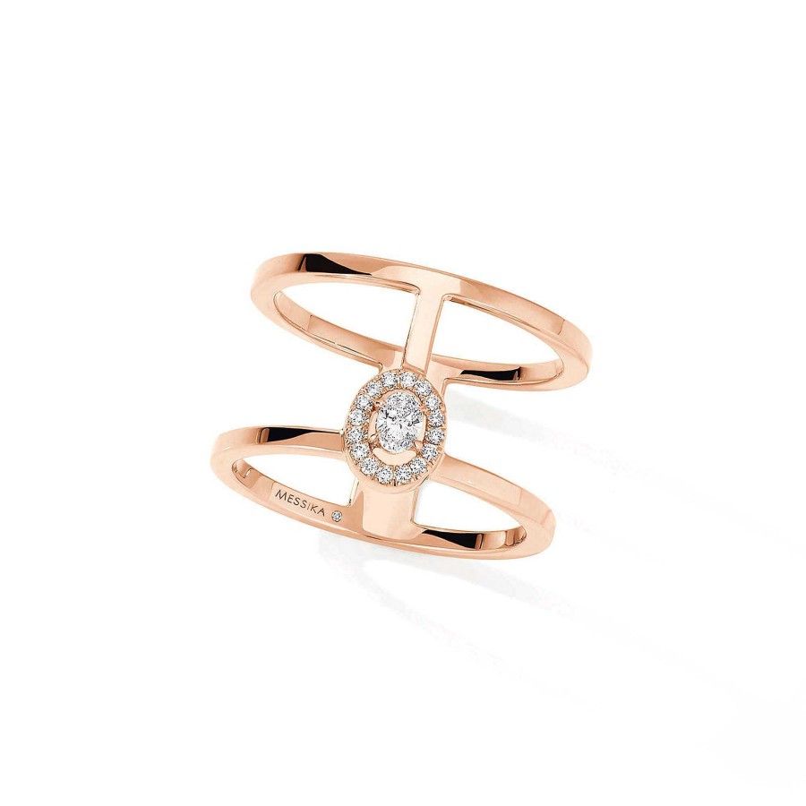 Ringe Messika | Messika - Glam'Azone 2 Rows Ring