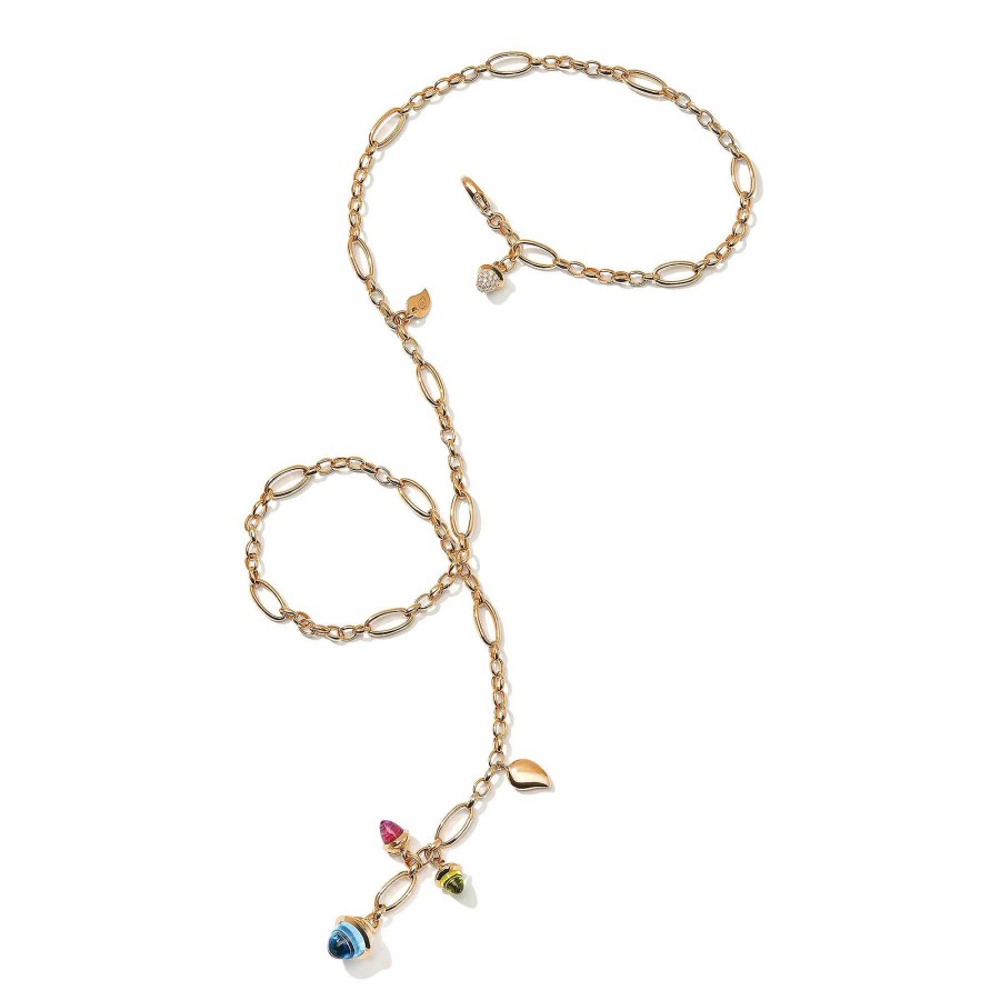 Halsschmuck Tamara Comolli | Tamara Comolli - Mikado Collier Delicate Candy Mit Diamond Pav