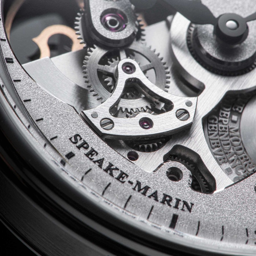 Herrenuhren Speake-Marin | Speake-Marin - Openworked Sandblasted Titanium