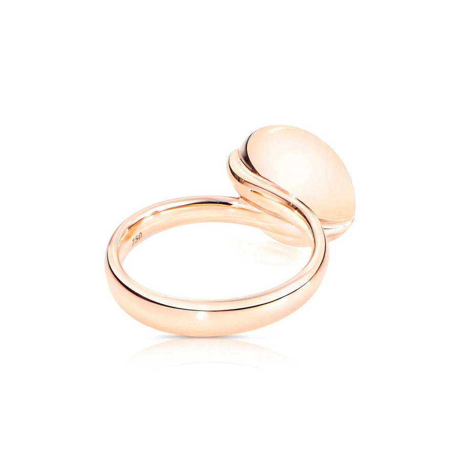 Ringe Tamara Comolli | Tamara Comolli - Bouton Ring Large Grauer Mondstein