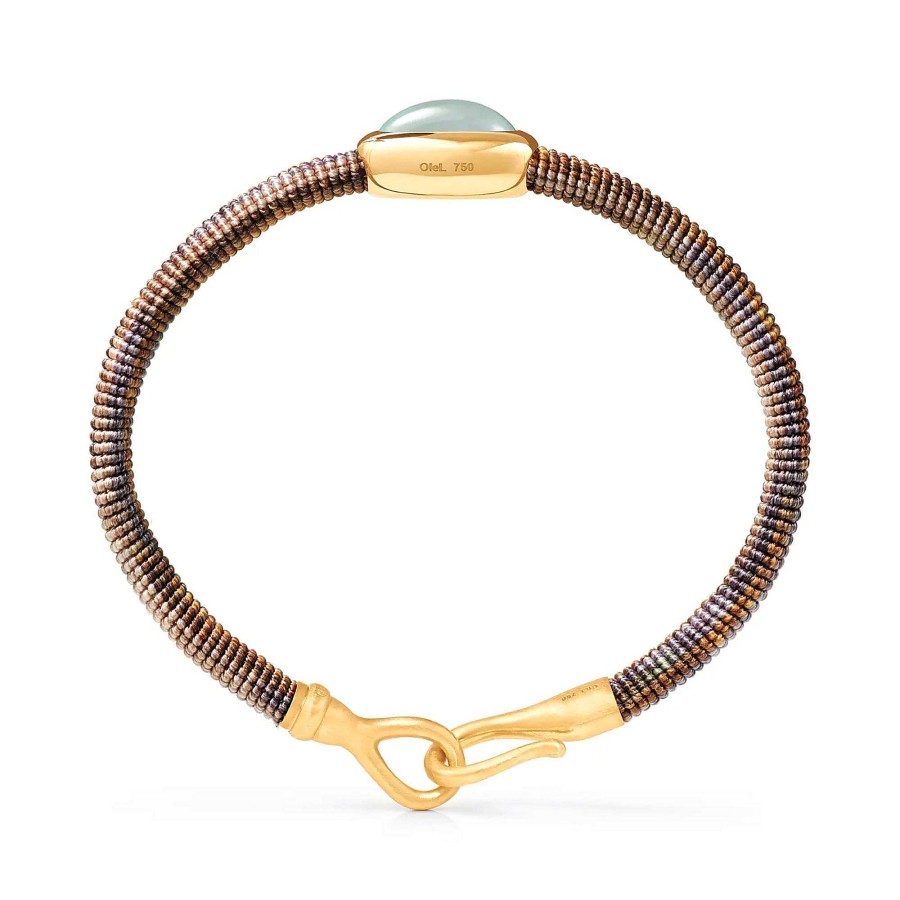 Herrenschmuck Ole Lynggaard Copenhagen | Ole Lynggaard Copenhagen - Life Armband Mit Aquamarin