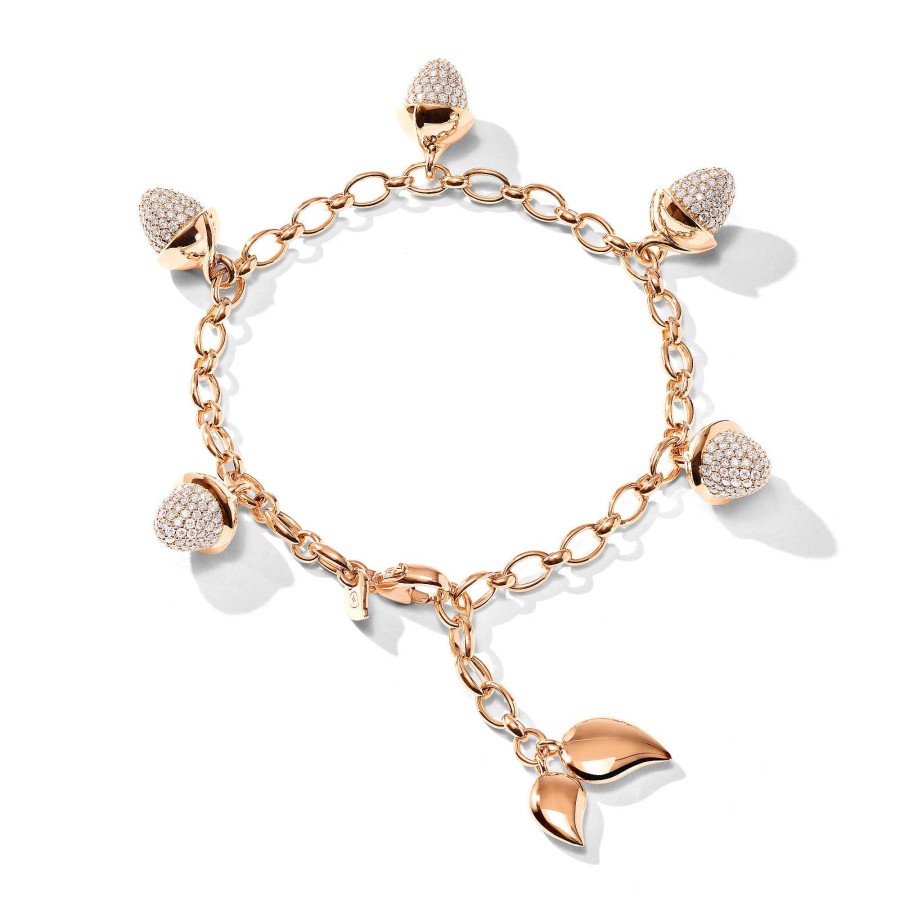 Armschmuck Tamara Comolli | Tamara Comolli - Mikado Flamenco Charm Diamond Pav Armband