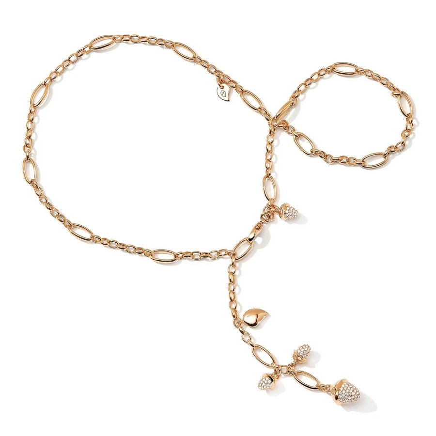 Halsschmuck Tamara Comolli | Tamara Comolli - Mikado Collier Delicate Mit Diamond Pav