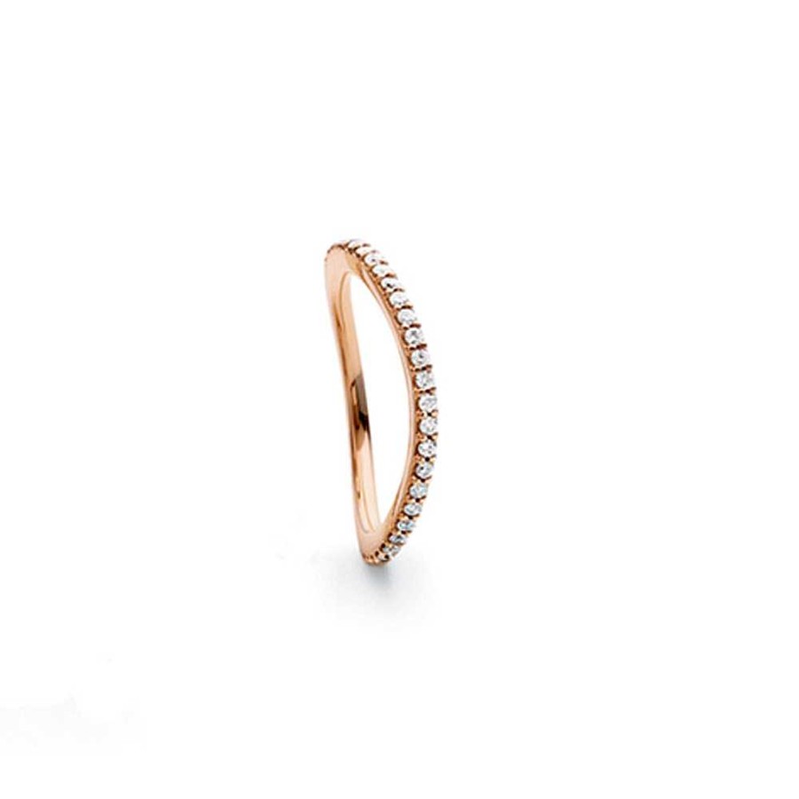 Ringe Ole Lynggaard Copenhagen | Ole Lynggaard Copenhagen - Love Band Ring Curved