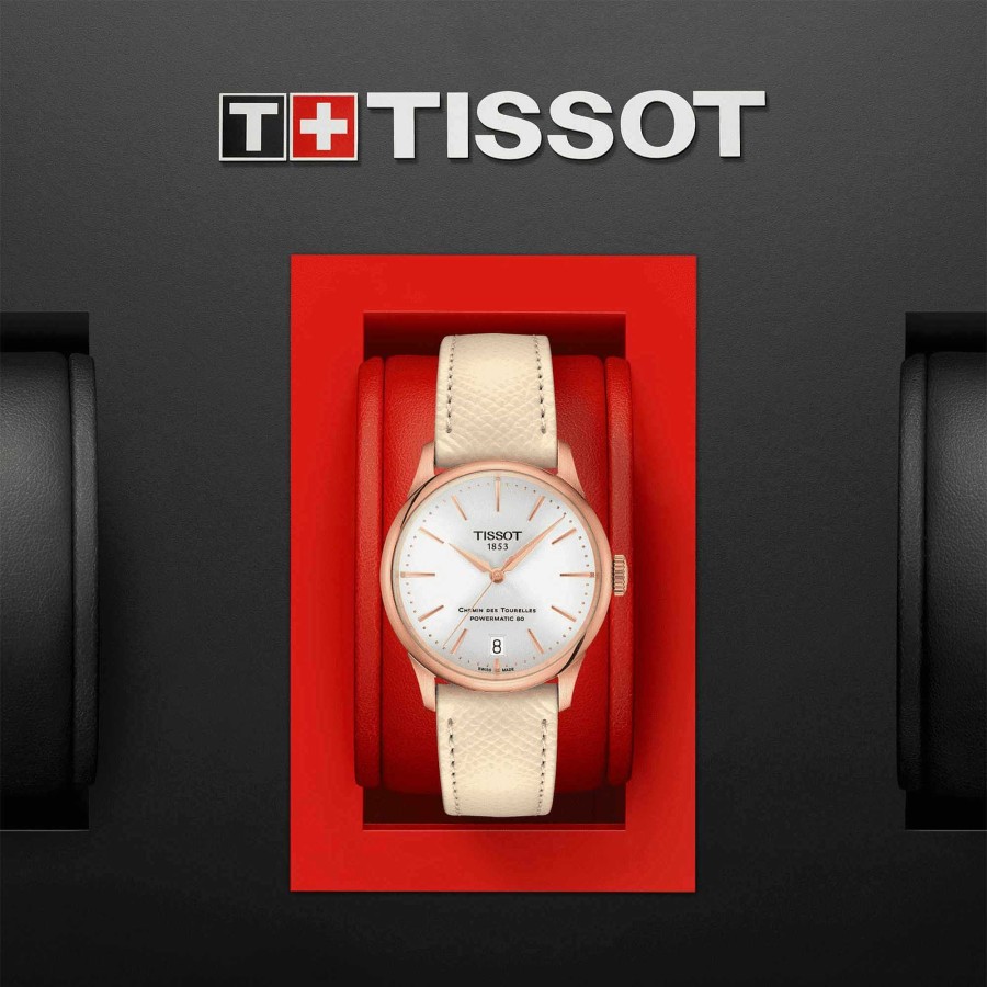 Damenuhren Tissot | Tissot - Tissot Chemin Des Tourelles Powermatic 80 34 Mm