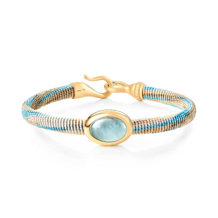 Armschmuck Ole Lynggaard Copenhagen | Ole Lynggaard Copenhagen - Life Armband Mit Aquamarin