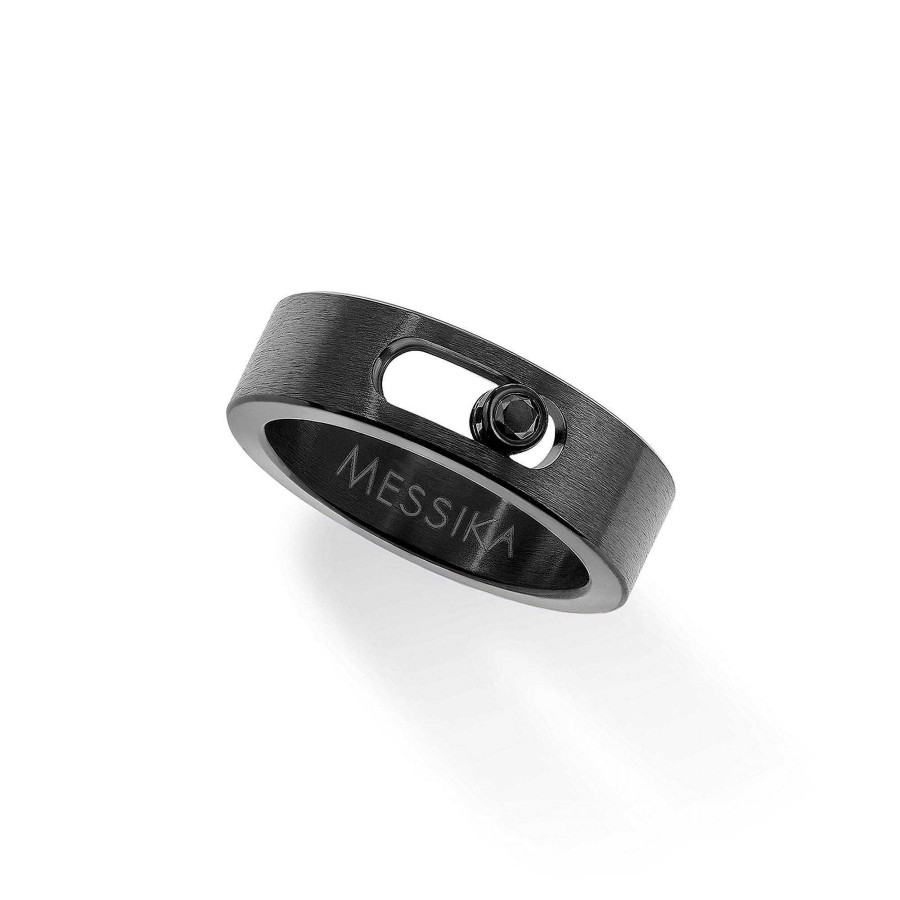 Ringe Messika | Messika - Move Titanium Black Pm Ring