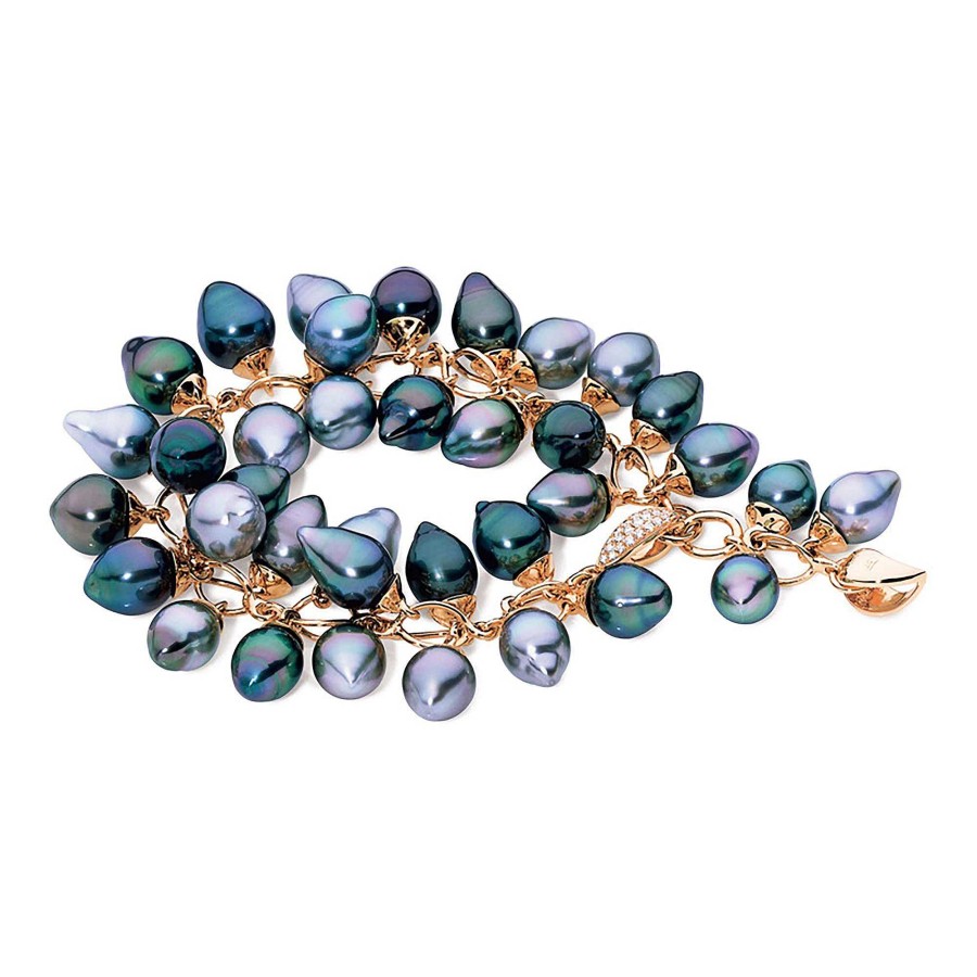 Armschmuck Tamara Comolli | Tamara Comolli - Tahitian Grapes Armband Tahitiperlen