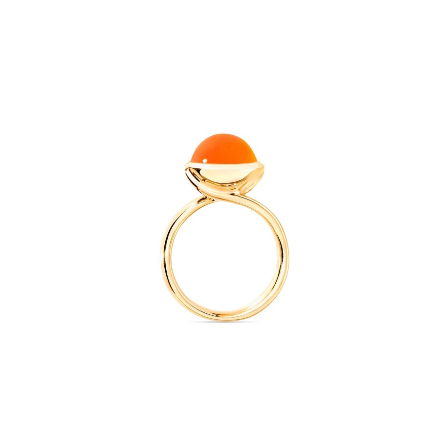 Ringe Tamara Comolli | Tamara Comolli - Bouton Ring Large Karneol