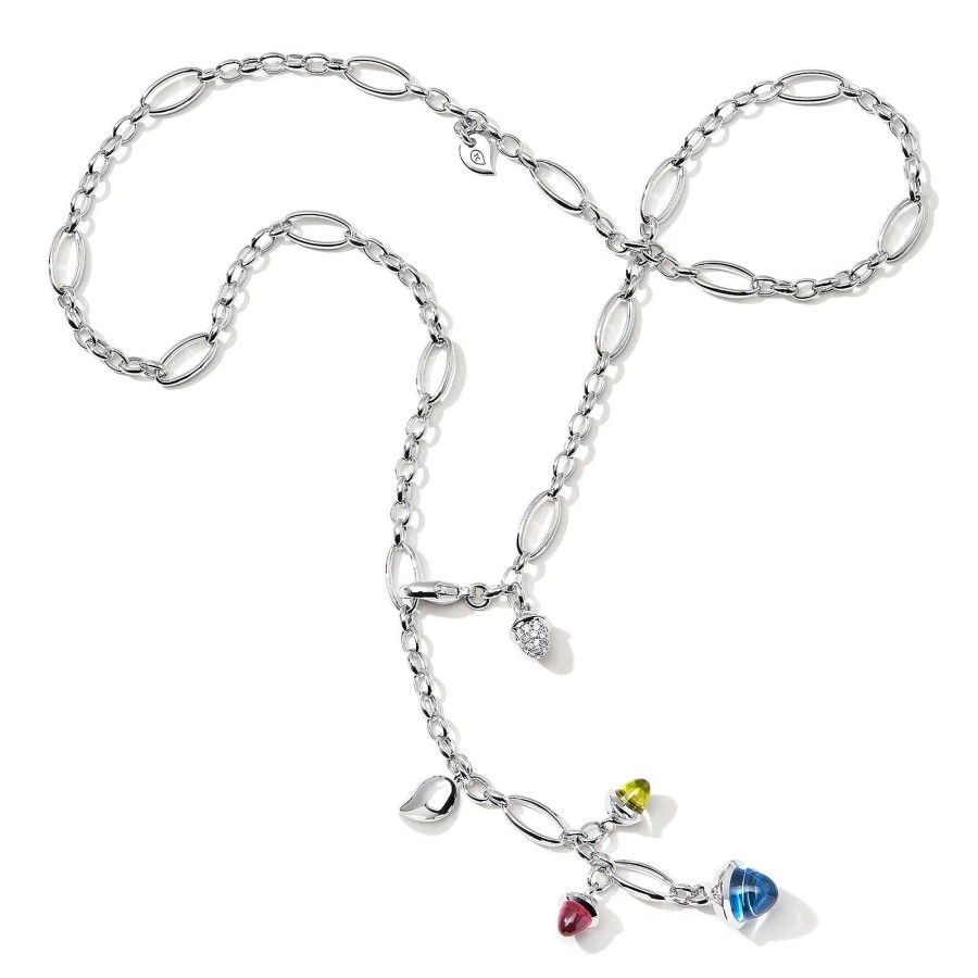 Halsschmuck Tamara Comolli | Tamara Comolli - Mikado Collier Delicate Candy Mit Diamond Pav