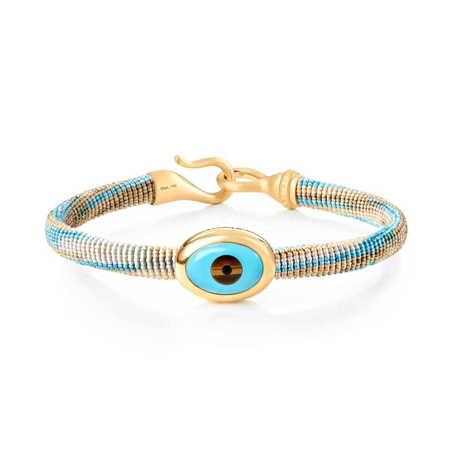 Herrenschmuck Ole Lynggaard Copenhagen | Ole Lynggaard Copenhagen - Life Armband Mit Evil Eye