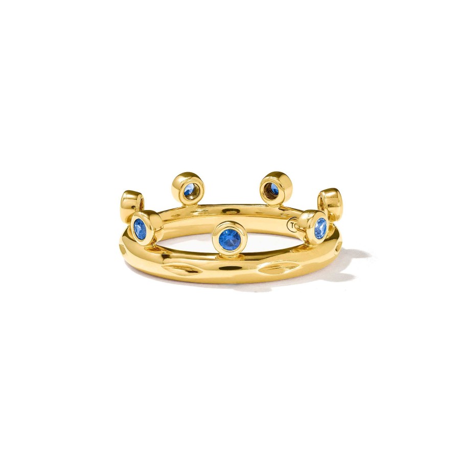 Ringe Tamara Comolli | Tamara Comolli - Gypsy Ring Crown Brilliant Cut 'Ocean'