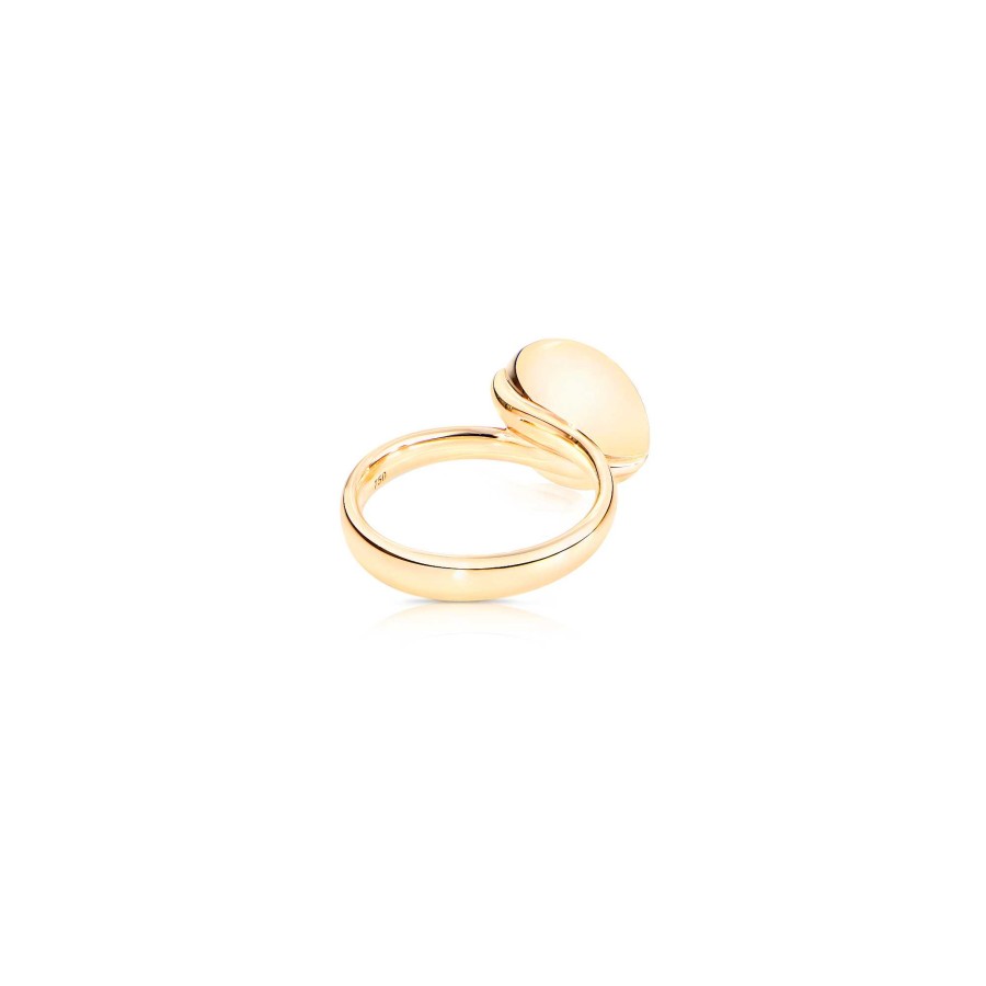 Ringe Tamara Comolli | Tamara Comolli - Bouton Ring Large Rosa Turmalin