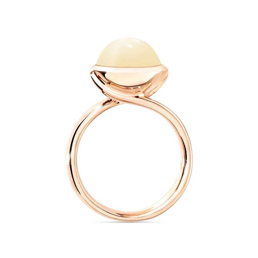 Ringe Tamara Comolli | Tamara Comolli - Bouton Ring Large Sand Mondstein