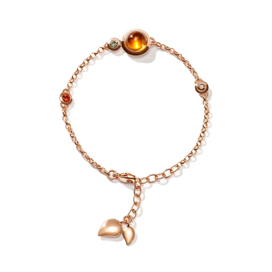 Armschmuck Tamara Comolli | Tamara Comolli - Bouton Armband Mini Chain 'Indian Summer' Small/Medium