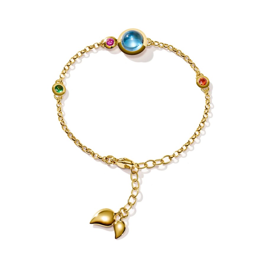 Armschmuck Tamara Comolli | Tamara Comolli - Bouton Armband Mini Chain 'Candy' Small/Medium