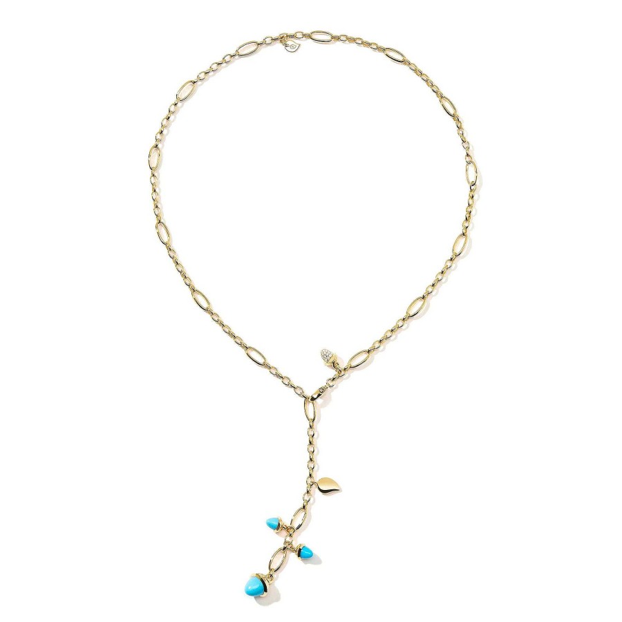 Halsschmuck Tamara Comolli | Tamara Comolli - Mikado Collier Delicate T Rkis Mit Diamond Pav