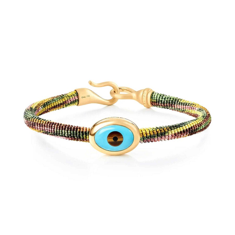 Herrenschmuck Ole Lynggaard Copenhagen | Ole Lynggaard Copenhagen - Life Armband Mit Evil Eye