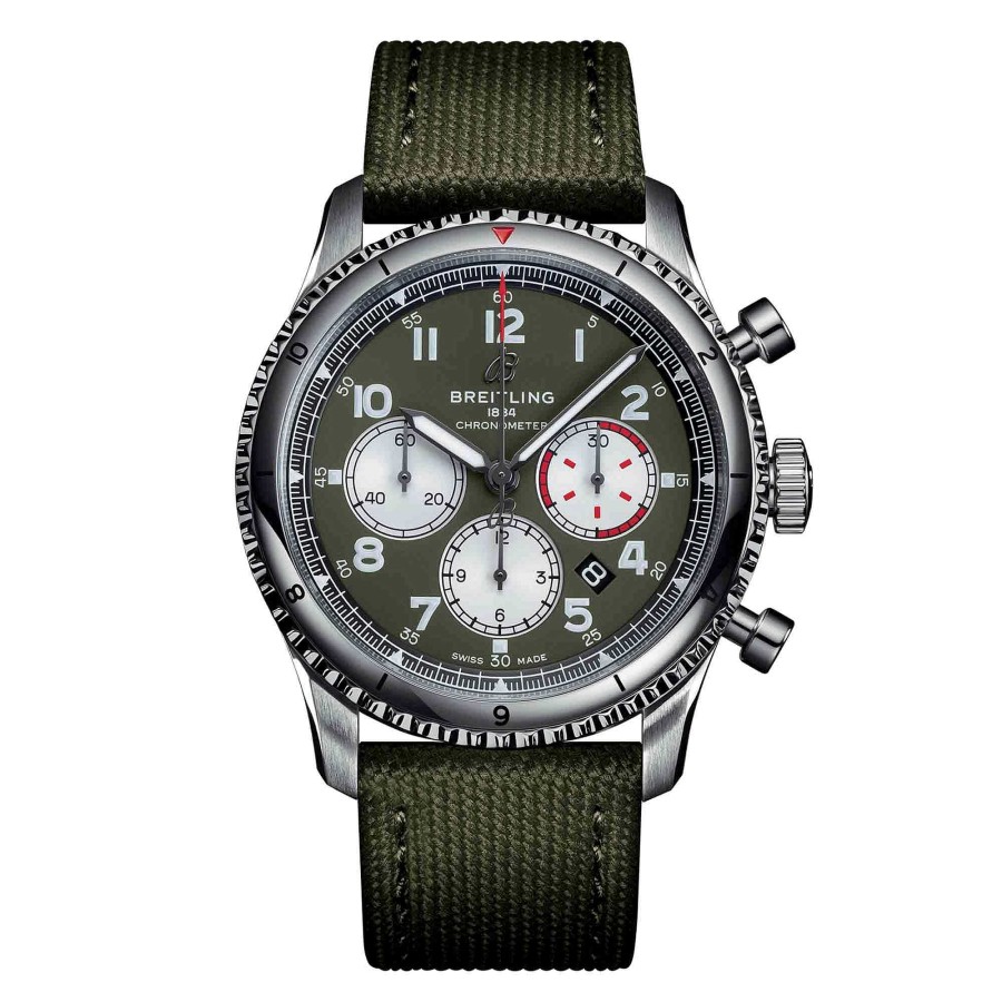 Herrenuhren Breitling | Breitling - Aviator 8 B01 Chronograph 43 Curtiss Warhawk