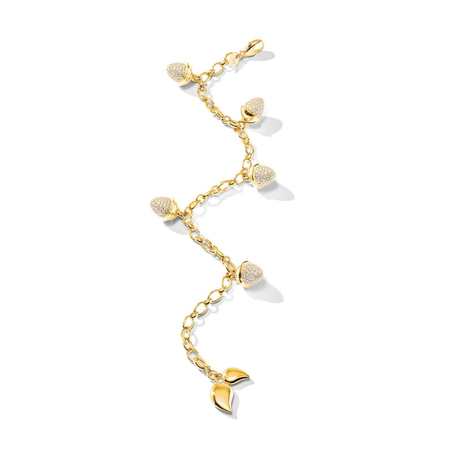 Armschmuck Tamara Comolli | Tamara Comolli - Mikado Flamenco Charm Diamond Pav Armband