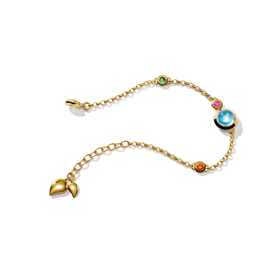 Armschmuck Tamara Comolli | Tamara Comolli - Bouton Armband Mini Chain 'Candy' Small/Medium