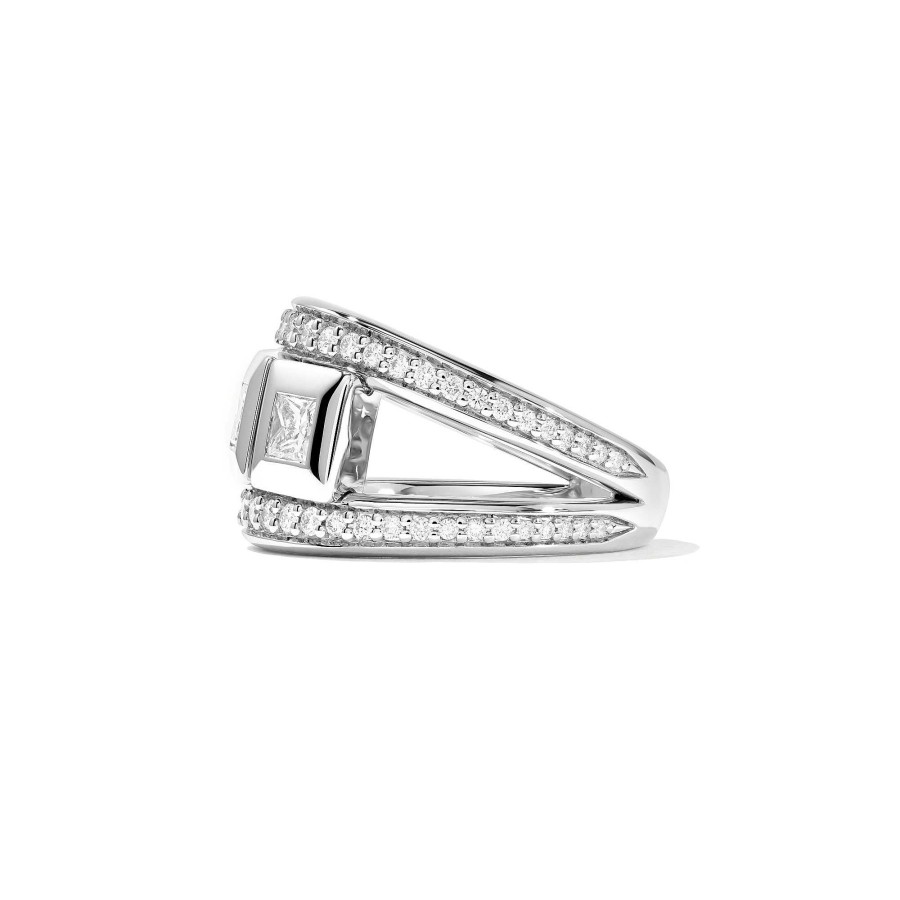 Ringe Tamara Comolli | Tamara Comolli - Curriculum Vitae Ring 3 Mit Diamant Pav Small