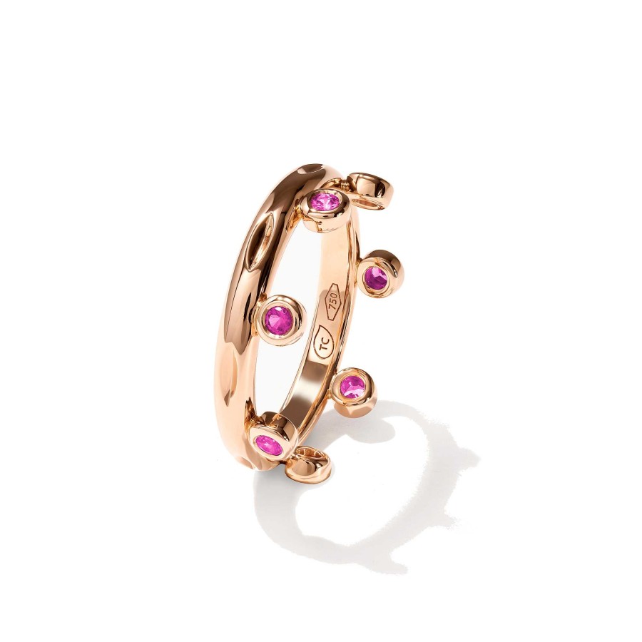 Ringe Tamara Comolli | Tamara Comolli - Gypsy Ring Crown Brilliant Cut 'Blush'