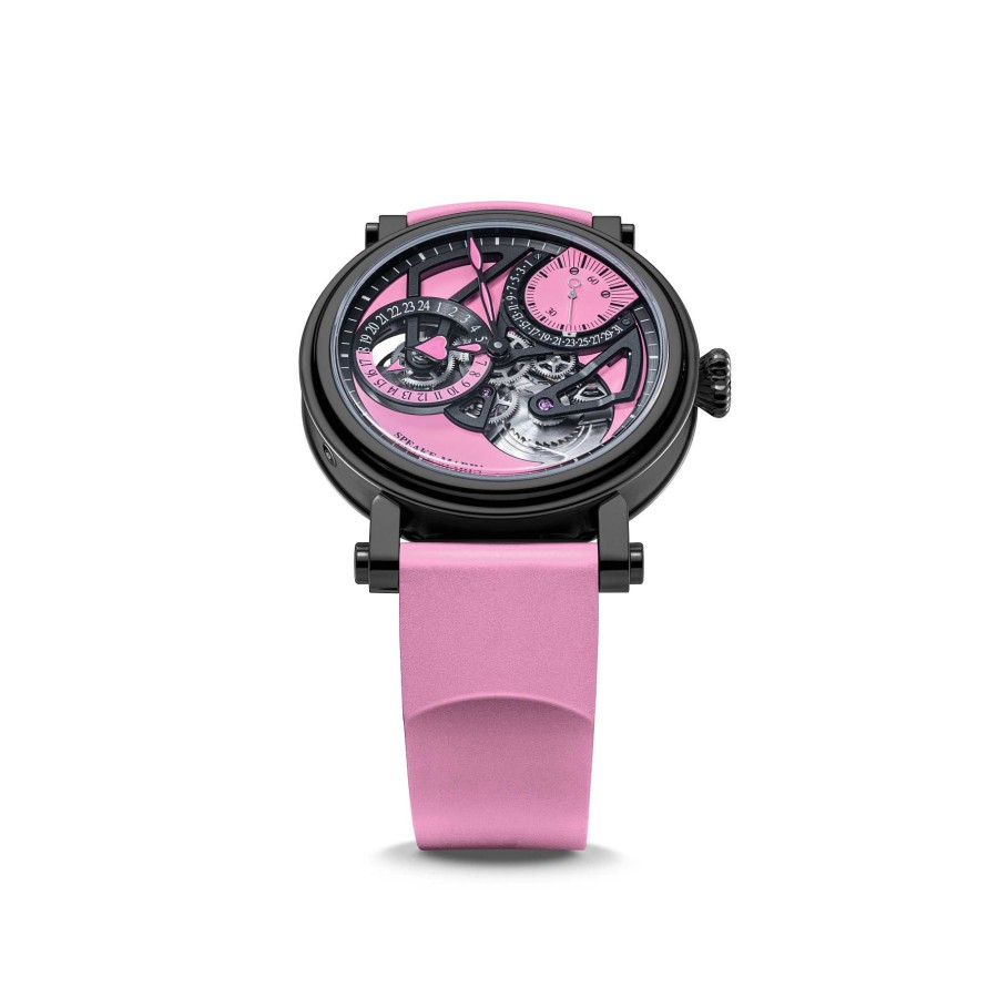 Herrenuhren Speake-Marin | Speake-Marin - Dual Time Pink