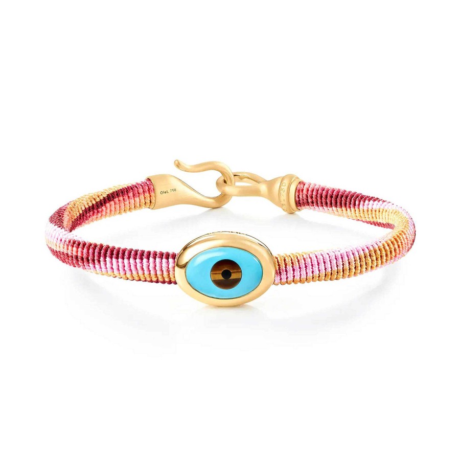 Herrenschmuck Ole Lynggaard Copenhagen | Ole Lynggaard Copenhagen - Life Armband Mit Evil Eye