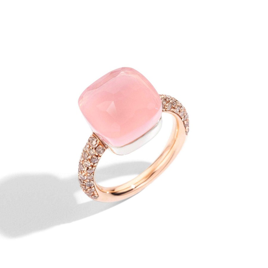 Ringe Pomellato | Pomellato - Nudo Rosenquarz Maxi Ring