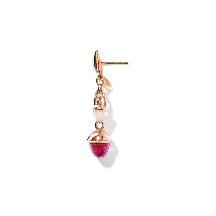 Ohrschmuck Tamara Comolli | Tamara Comolli - Mikado Ohrringe Dangling 2 Acorns 'Blush'