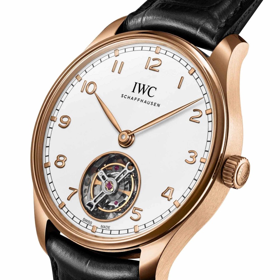 Herrenuhren IWC | Iwc - Portugieser Hand-Wound Tourbillon