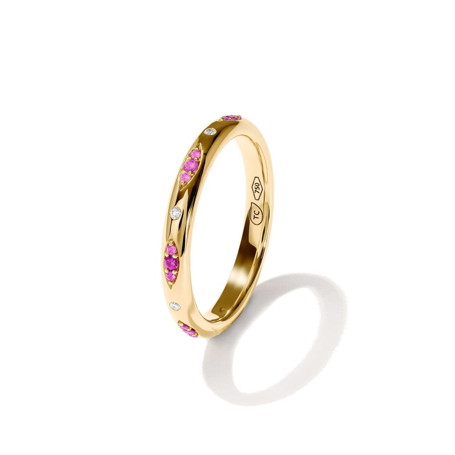 Ringe Tamara Comolli | Tamara Comolli - Gypsy Bandring Pav 'Blush'