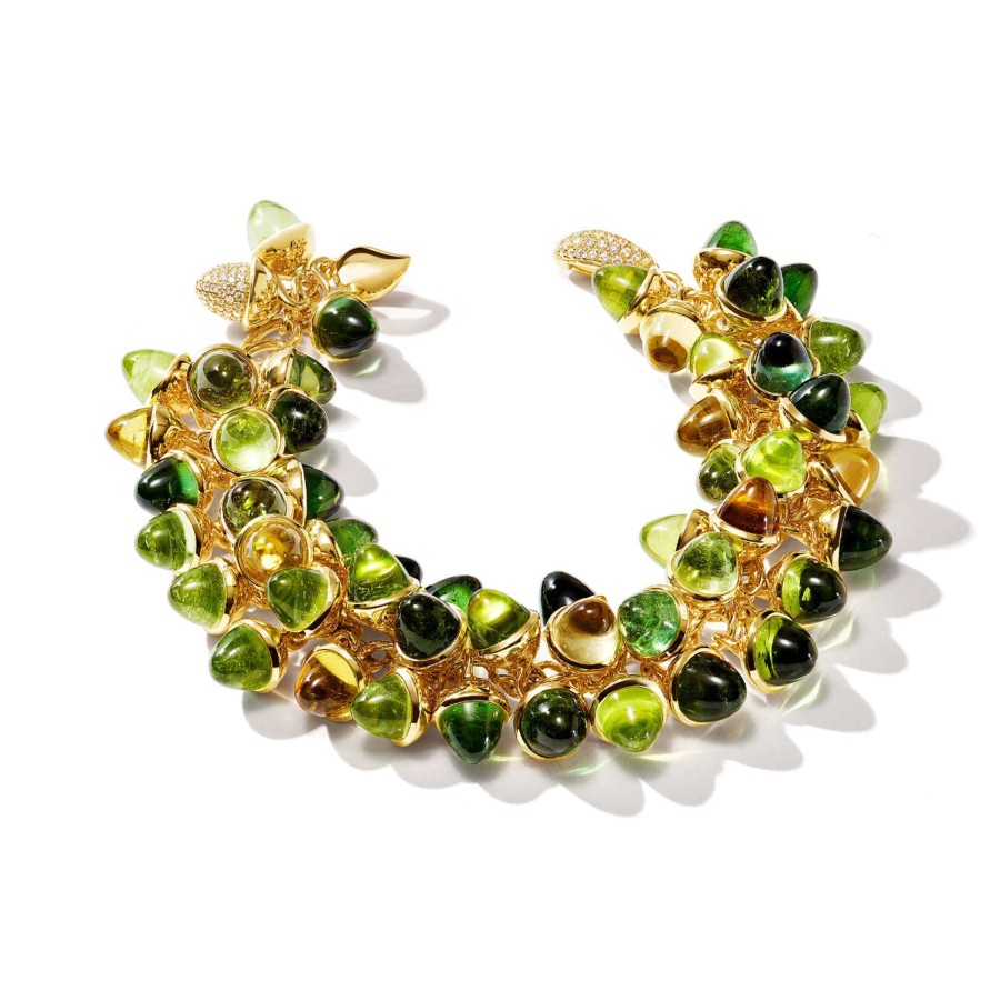 Armschmuck Tamara Comolli | Tamara Comolli - Mikado Armband Flamenco Charm 'Rainforest'