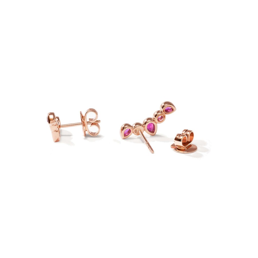 Ohrschmuck Tamara Comolli | Tamara Comolli - Gypsy Ohrringe Crawler 'Blush'