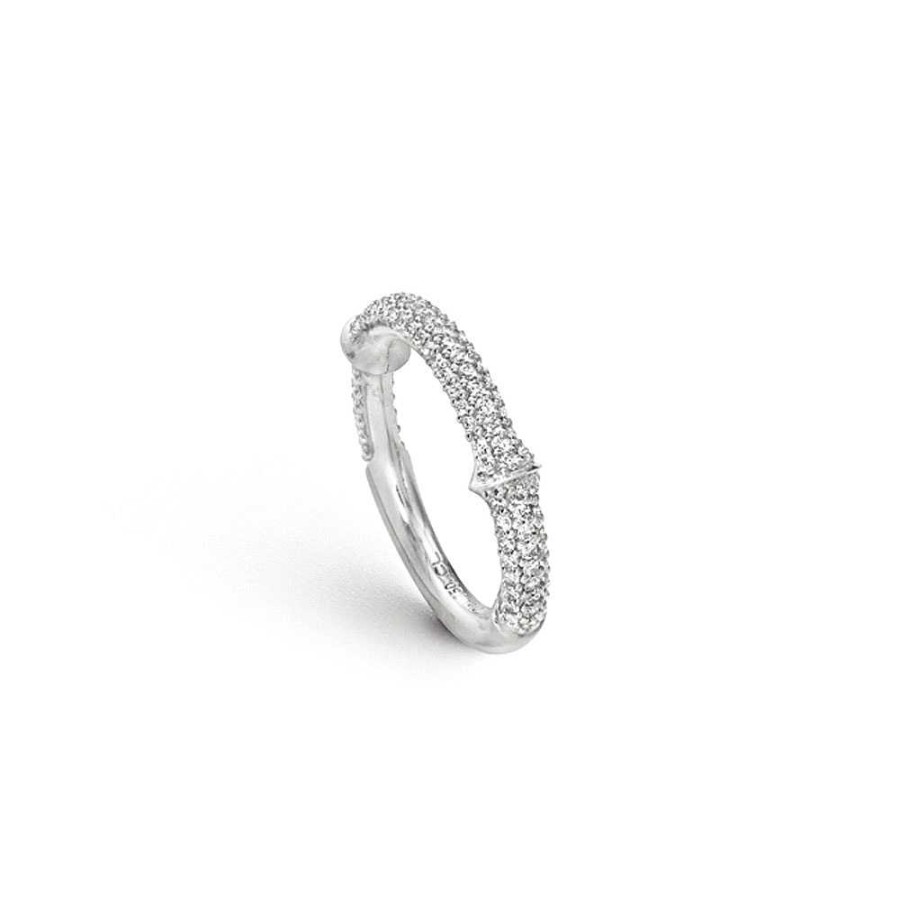 Ringe Ole Lynggaard Copenhagen | Ole Lynggaard Copenhagen - Nature Half Pav Ring