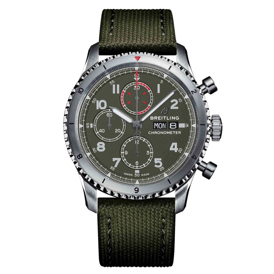 Herrenuhren Breitling | Breitling - Aviator 8 Chronograph 43 Curtiss Warhawk