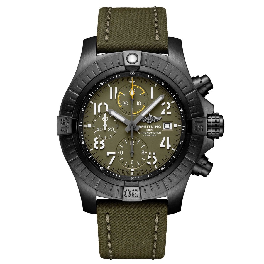 Herrenuhren Breitling | Breitling - Avenger Chronograph 45 Night Mission