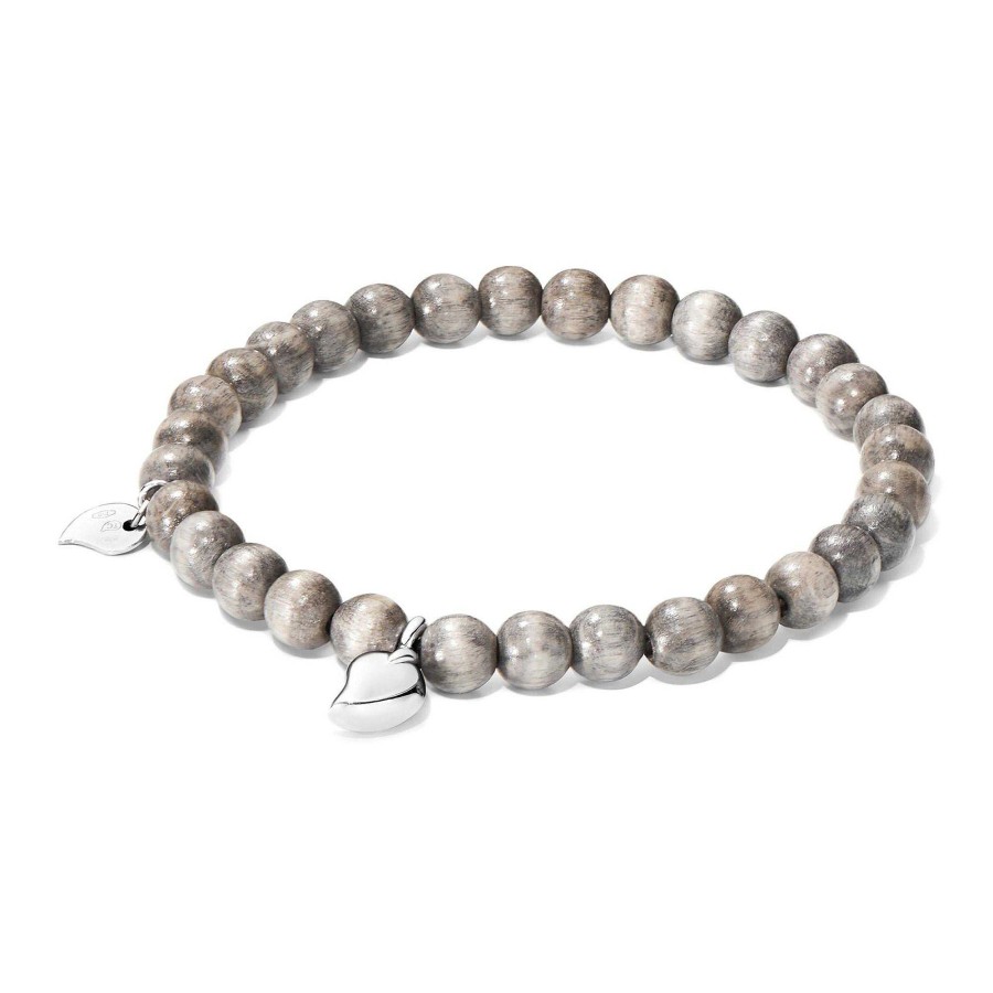 Herrenschmuck Tamara Comolli | Tamara Comolli - India Drop Armband Large Greywood