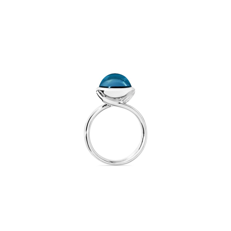 Ringe Tamara Comolli | Tamara Comolli - Bouton Ring Large London Topas