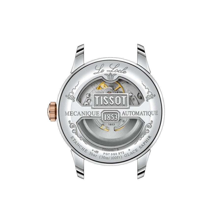 Herrenuhren Tissot | Tissot - Le Locle Powermatic 80 Open Heart