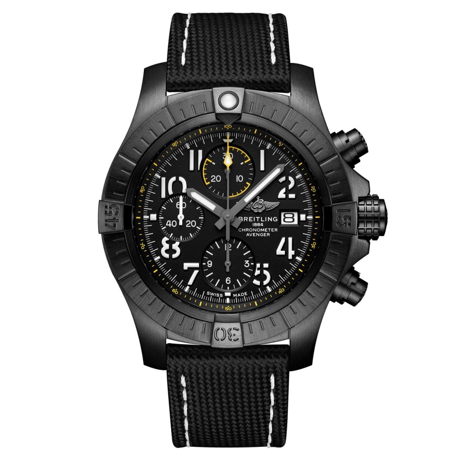 Herrenuhren Breitling | Breitling - Avenger Chronograph 45 Night Mission