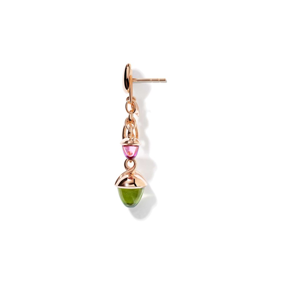 Ohrschmuck Tamara Comolli | Tamara Comolli - Mikado Ohrringe Dangling 2 Acorns 'Candy'