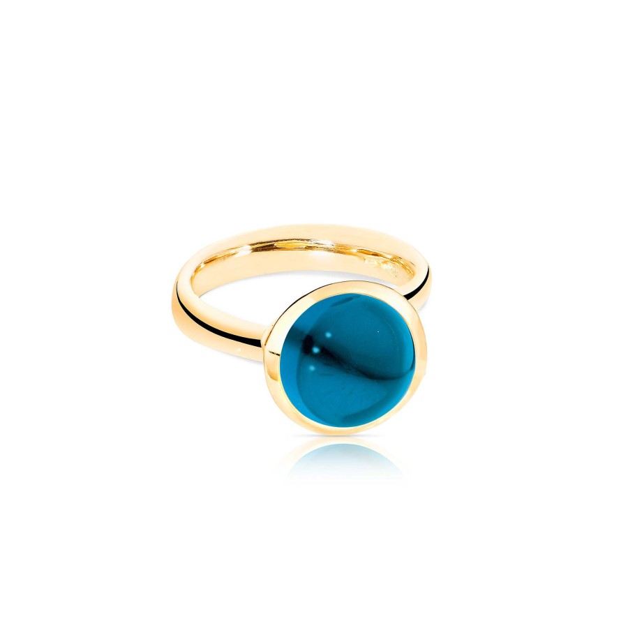 Ringe Tamara Comolli | Tamara Comolli - Bouton Ring Large London Topas