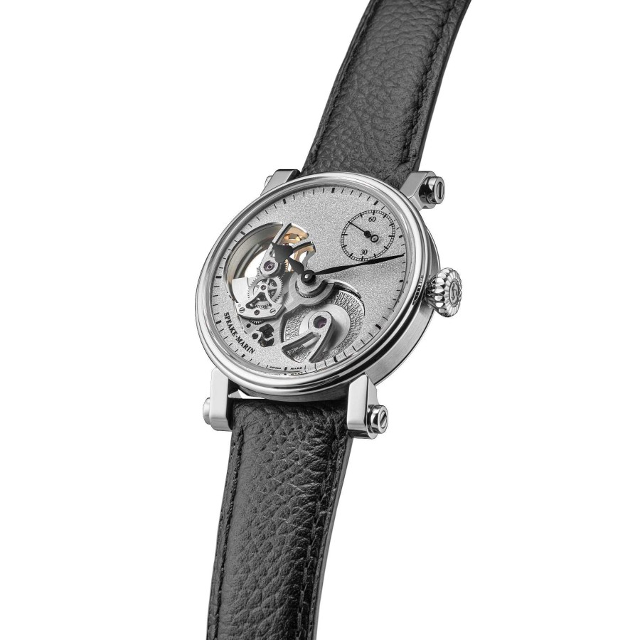 Herrenuhren Speake-Marin | Speake-Marin - Openworked Sandblasted Titanium