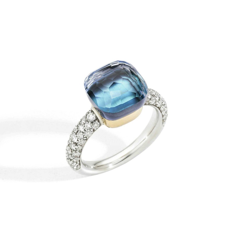 Ringe Pomellato | Pomellato - Nudo Deep Blue Klassischer Ring