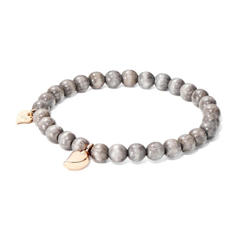 Armschmuck Tamara Comolli | Tamara Comolli - India Drop Armband Greywood Medium