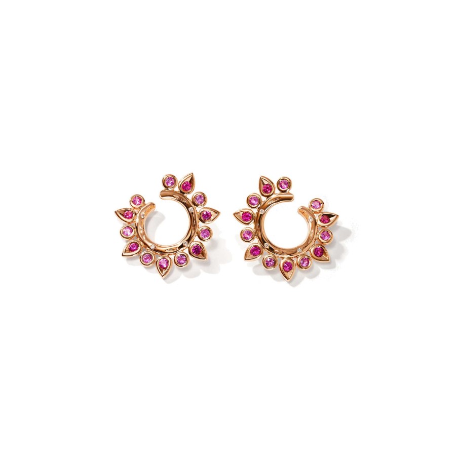 Ohrschmuck Tamara Comolli | Tamara Comolli - Gypsy Ohrringe Creole Sun 'Blush'