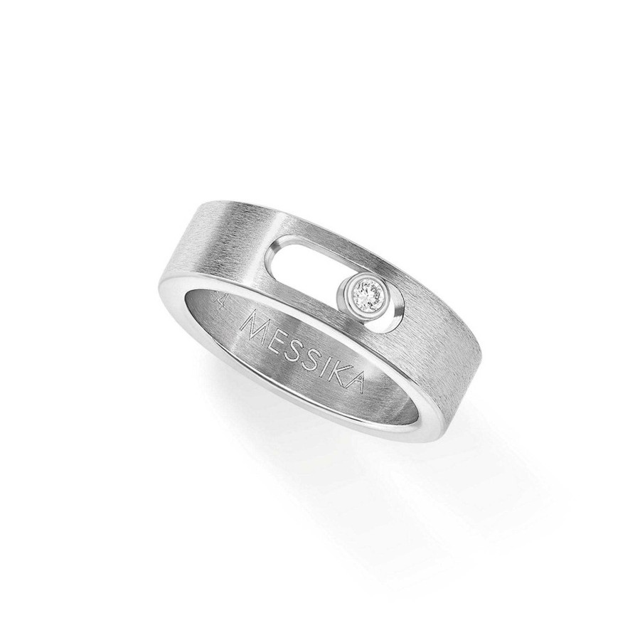 Ringe Messika | Messika - Move Titanium Black Pm Ring