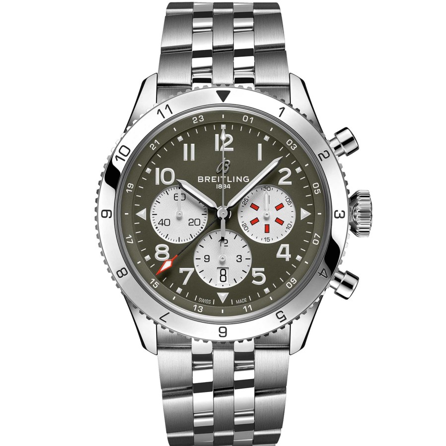 Herrenuhren Breitling | Breitling - Classic Avi Super Avi B04 Chronograph Gmt 46 Curtiss Warhawk